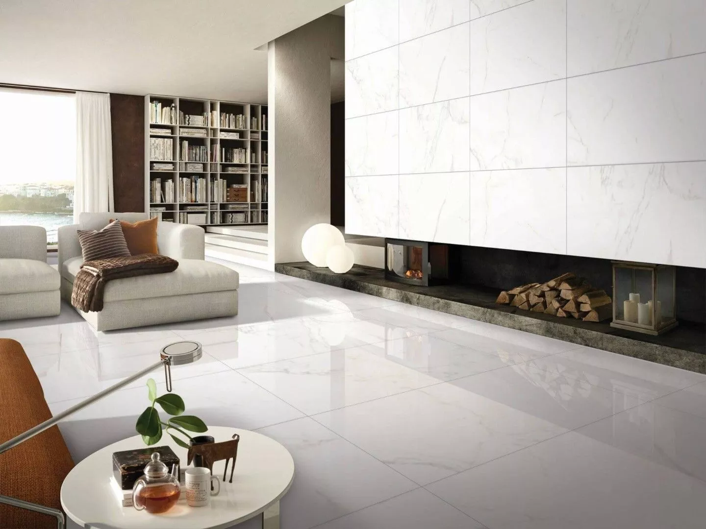 Купить Керамогранит NSceramic NSC1271 белый 600x1200