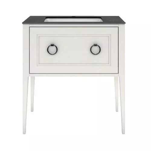 Купить Тумба PLAZA Classic напольная 80 белый 1 ящик 840