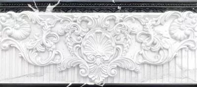 Бордюр настенный Armonia Estatuaria Isabel Blanco Cenefa 11x25