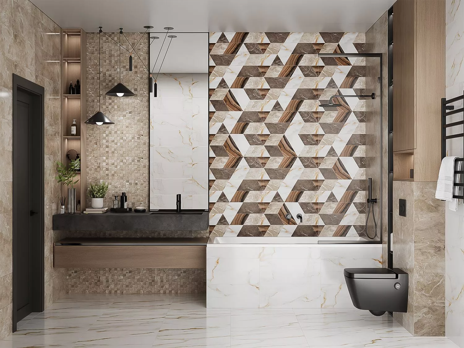 Купить 10100001521 Joy (Джой) white wall 01 плитка для стен 25х60, Gracia Ceramica