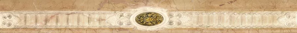Купить Бордюр настенный Kerasol Alicante Cenefa Dorado 10x90