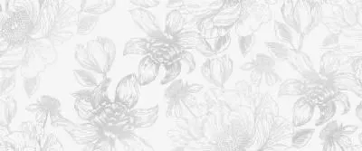 10300000235 Blum white decor 01 декор 25х60, Gracia Ceramica
