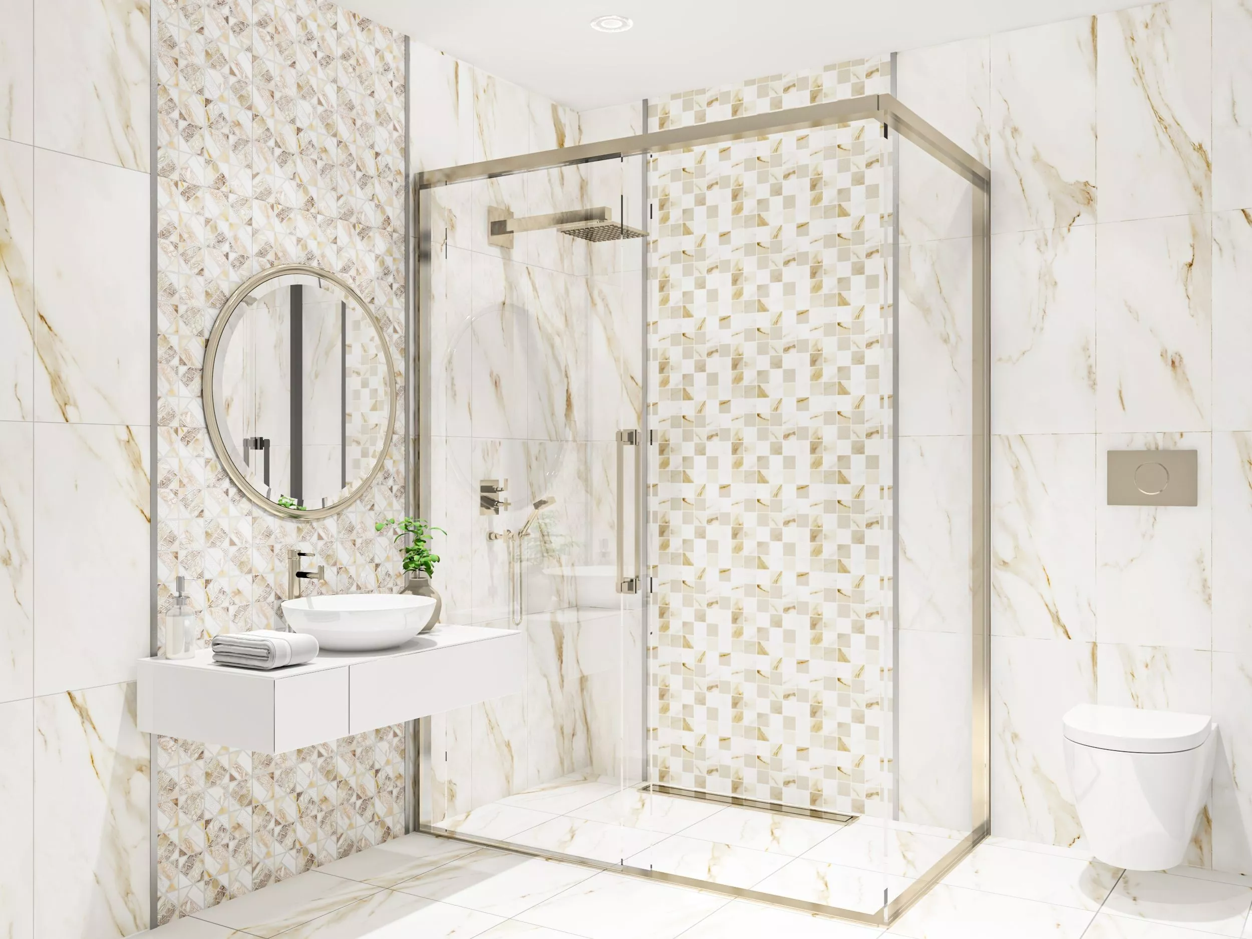 Купить Керамогранит 847913101 Calacatta Royal (Калакатта Роял)  60х60, Azori