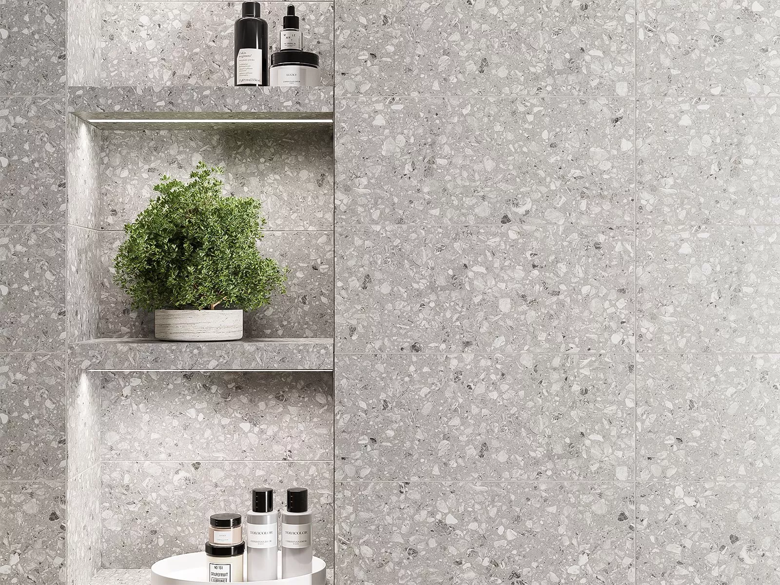 Купить 10100001543 Cameo (Камео) grey wall 02 плитка для стен 25х60, Gracia Ceramica