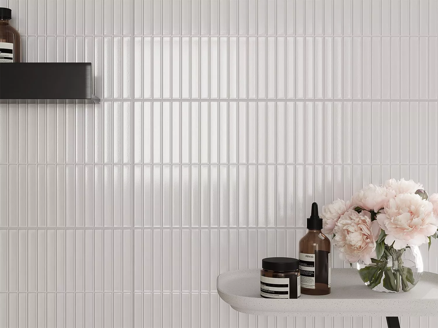 Купить 10100001522 Simply (Симпли) white wall 01 плитка для стен 25х60, Gracia Ceramica