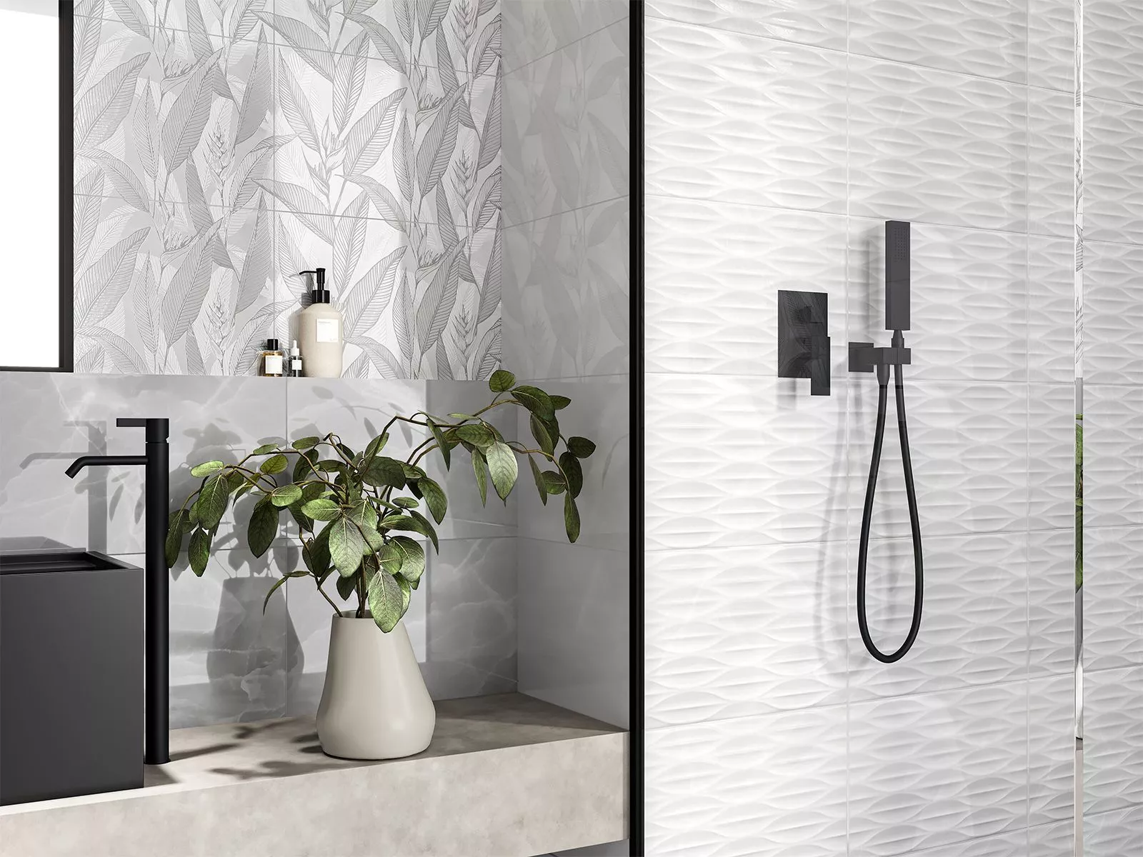 Купить 10100001549 Эдем бел верх 01 плитка для стен 25х40, Gracia Ceramica