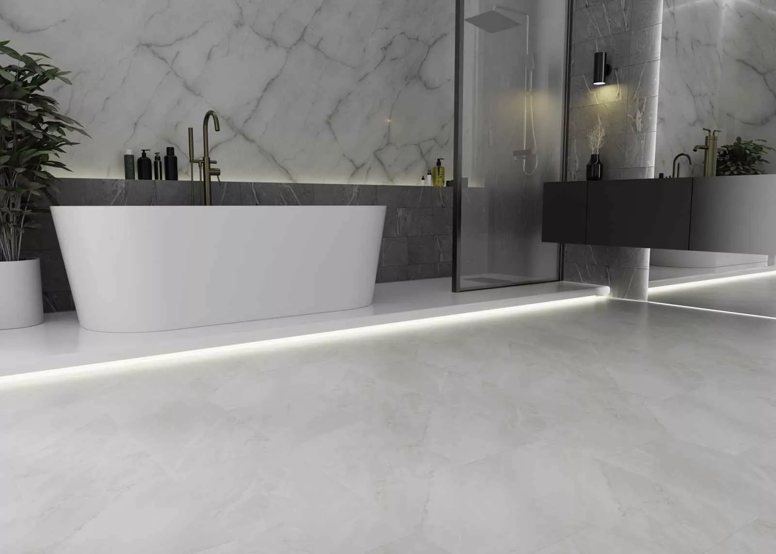 Купить SPC плитка (замковая) IDEAL FINE STONE 04006 Polaris
