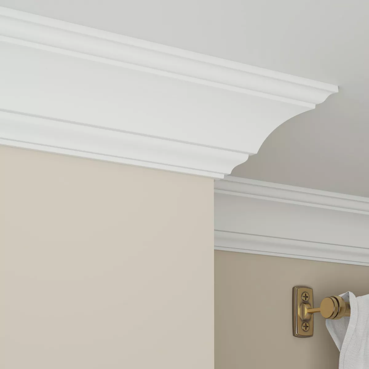 Купить Карниз Ultrawood арт. CR 0020 (2440 х 77 х 76,4)