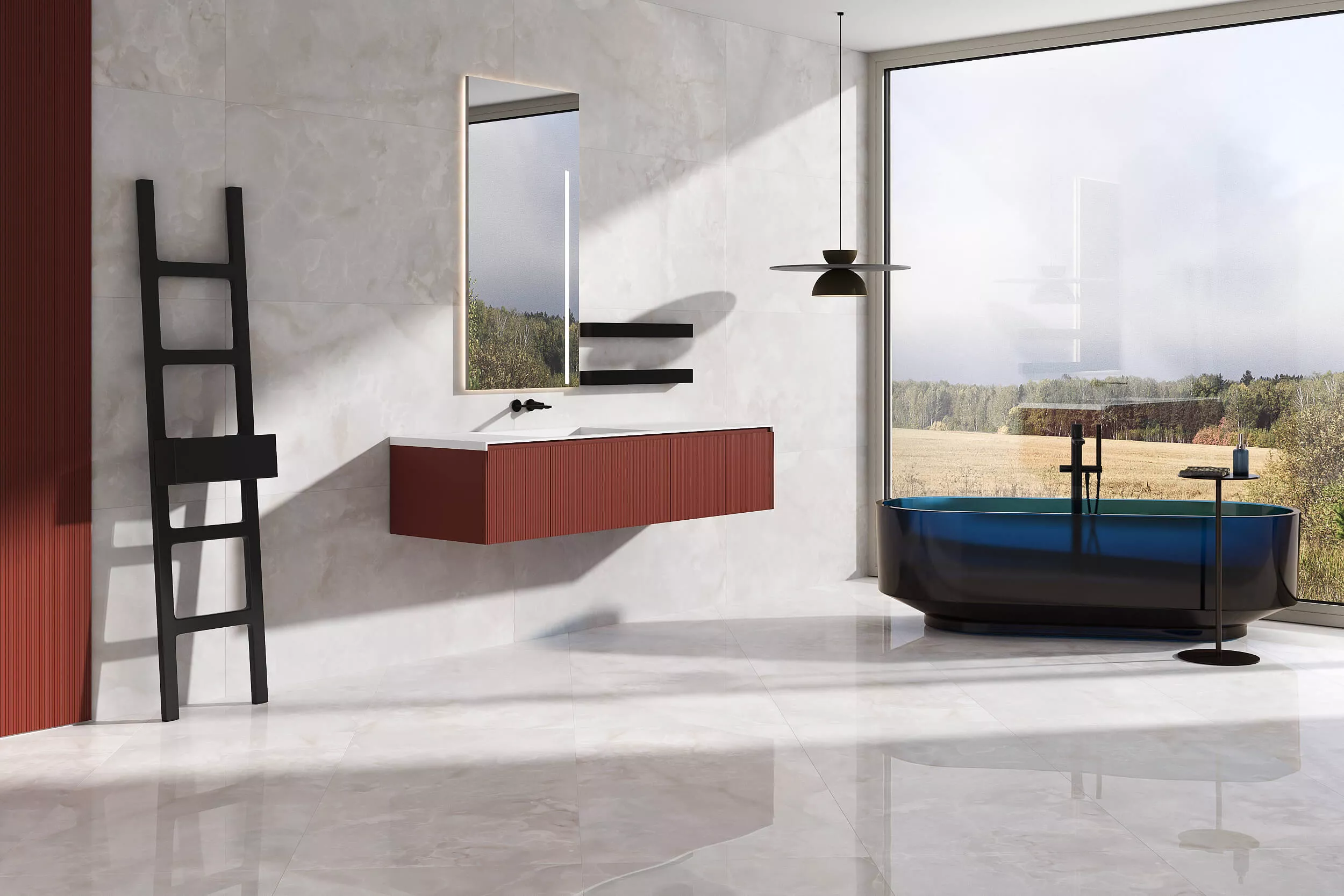 Купить Керамогранит ARTCER Onix White 9 mm POLI 60x120