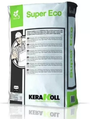 Kerakoll SUPER ECO GREY Клей для плитки серый 25 кг.