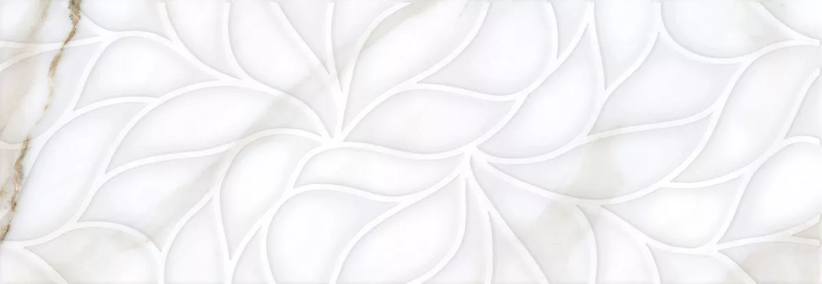 Купить Плитка 506901101 Calacatta (Калакáтта) Light Struttura  для стен 24,2х70, Eletto (Azori)