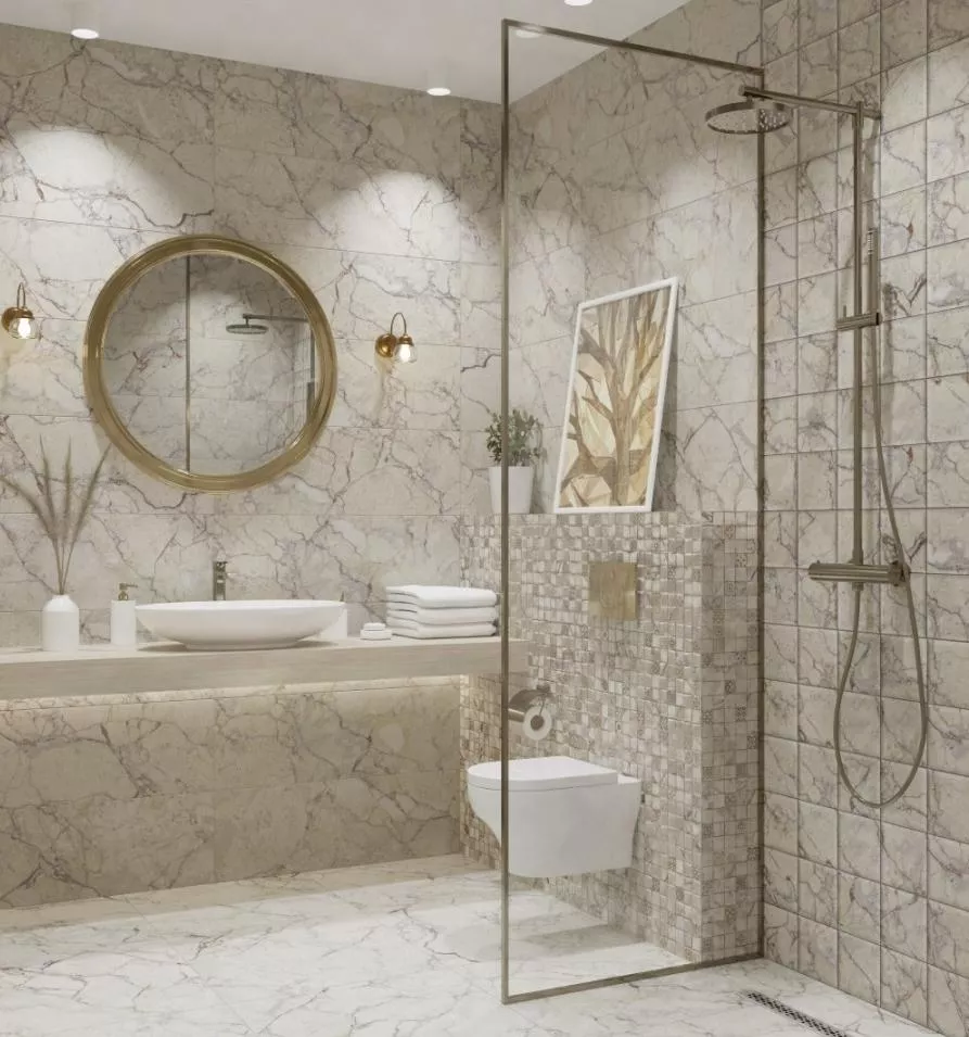 Купить Декор настенный Primavera Elise Beige Decor 08 30x90 см (DNG07-08)