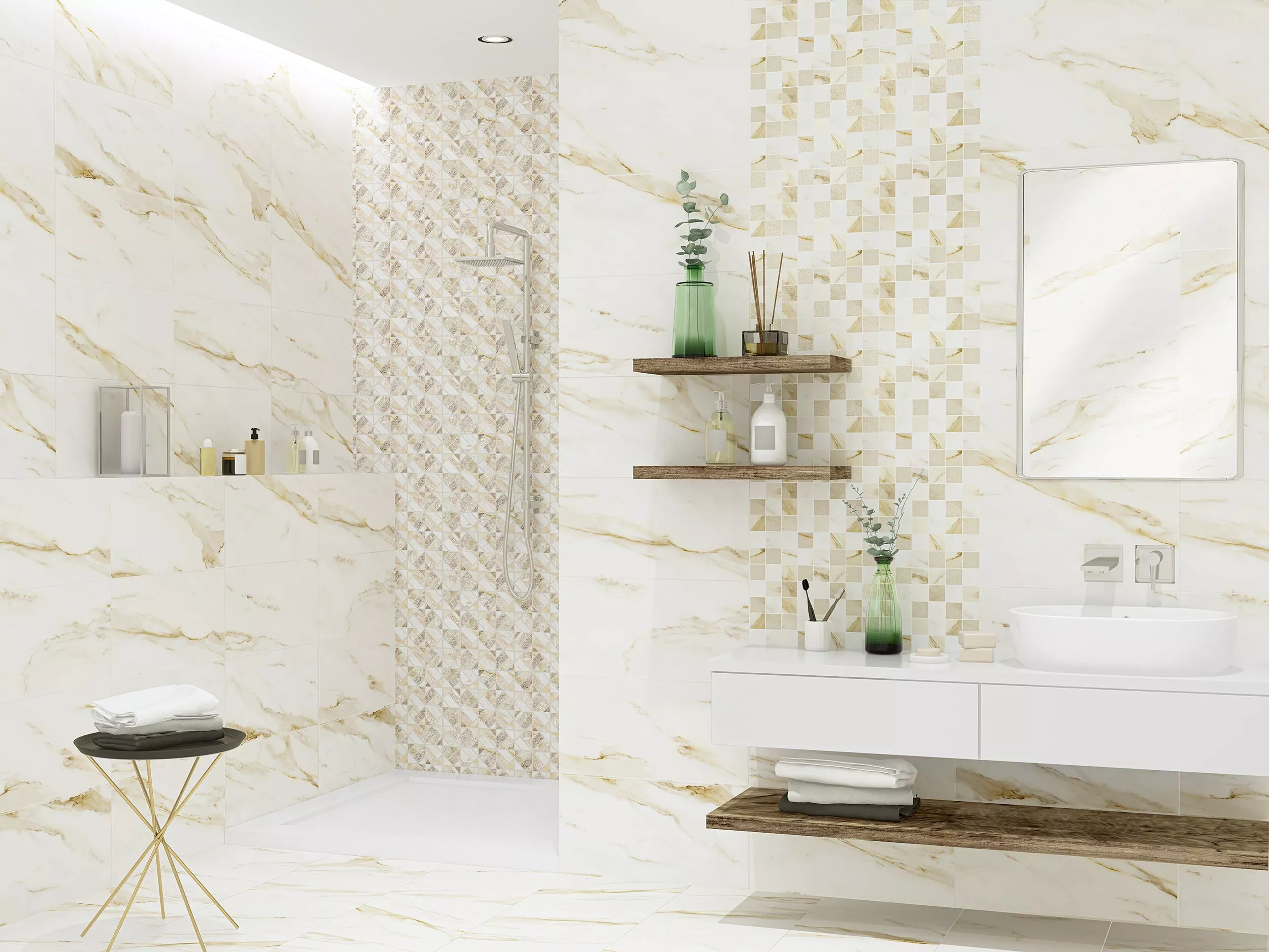 Купить Керамогранит 847913101 Calacatta Royal (Калакатта Роял)  60х60, Azori