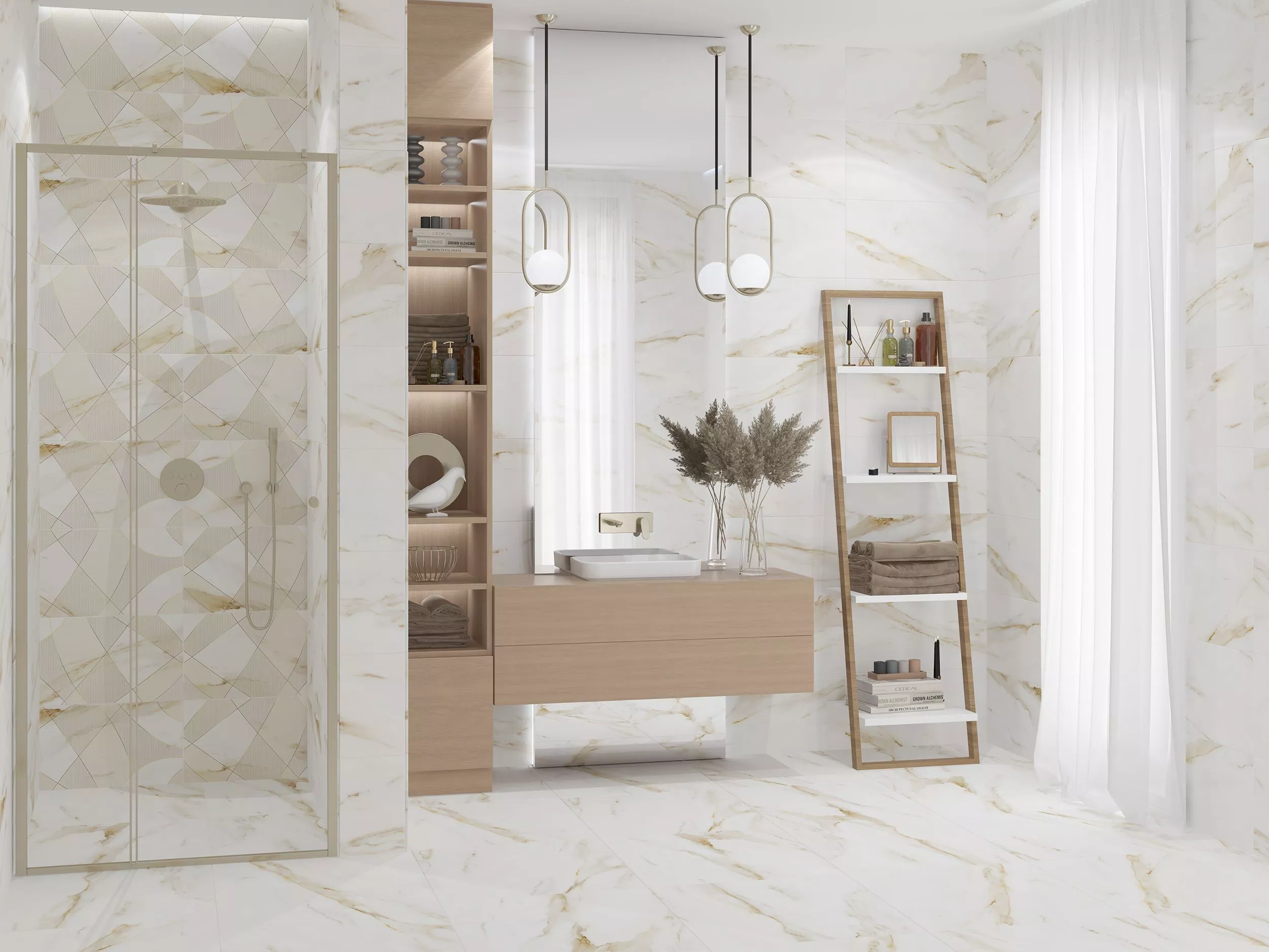 Купить Керамогранит 847913101 Calacatta Royal (Калакатта Роял)  60х60, Azori