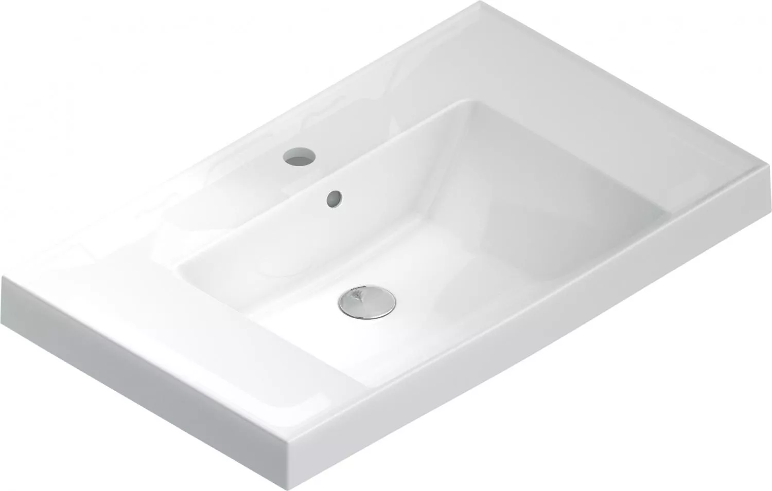 Купить Раковина CUBO 80 см с крепежом