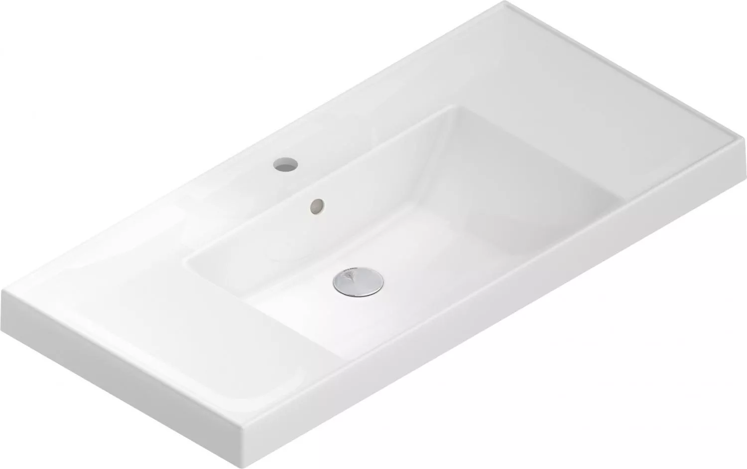 Купить Раковина CUBO 100 см с крепежом