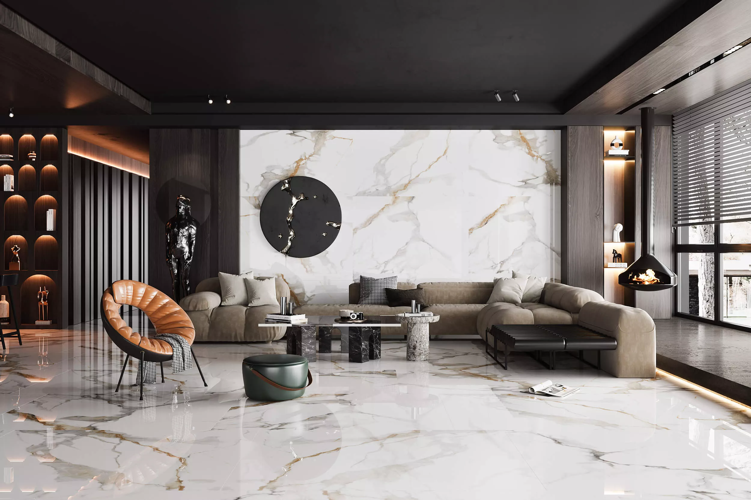 Купить Керамогранит ARTCER Marble Classic Carrara 9 mm  CARV 60x120