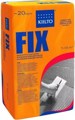 Клей Kiilto Fix 20 кг цементный