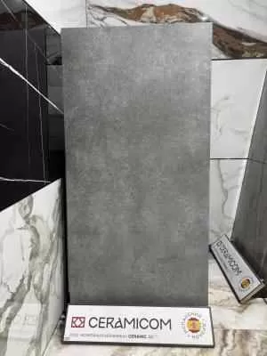 Керамогранит CERAMICOM VEGAS GREY DARK 1200х600х9 мм. Матовый