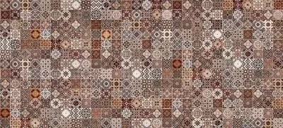 Плитка HAG111 Hammam коричневый рельеф  для стен 44х20, Cersanit