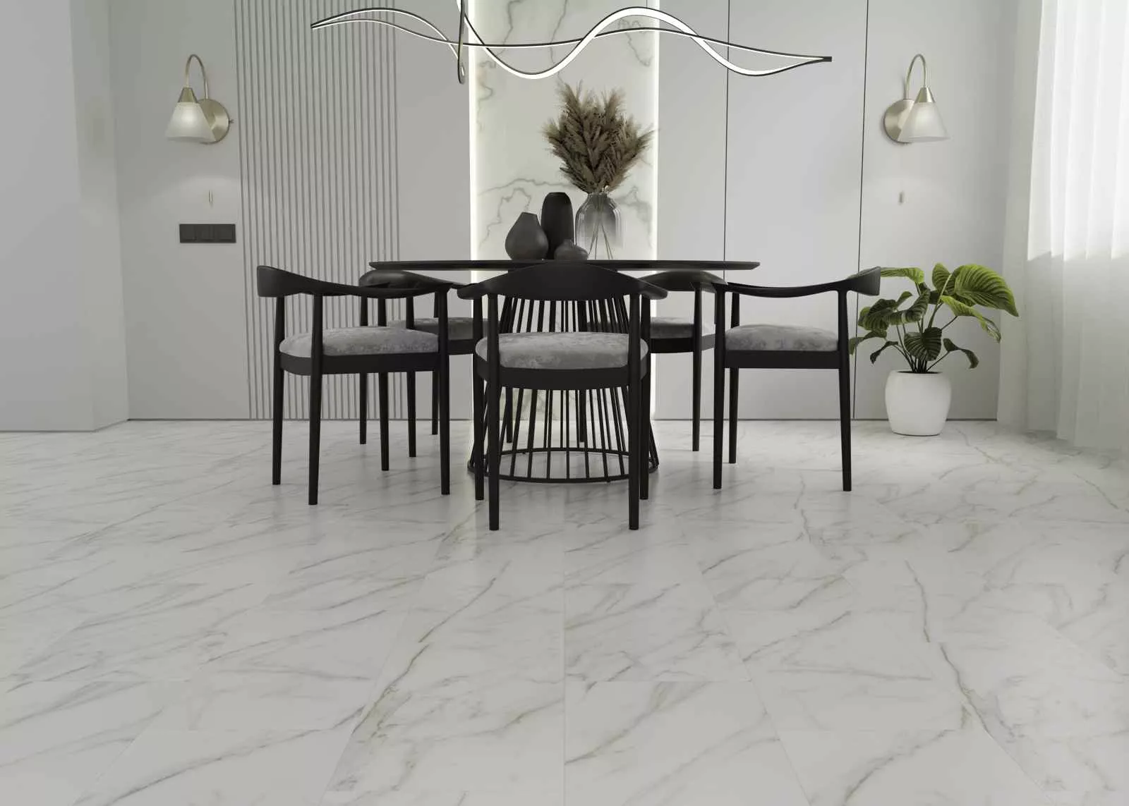 Купить SPC плитка (замковая) IDEAL FINE STONE 04002 Oro