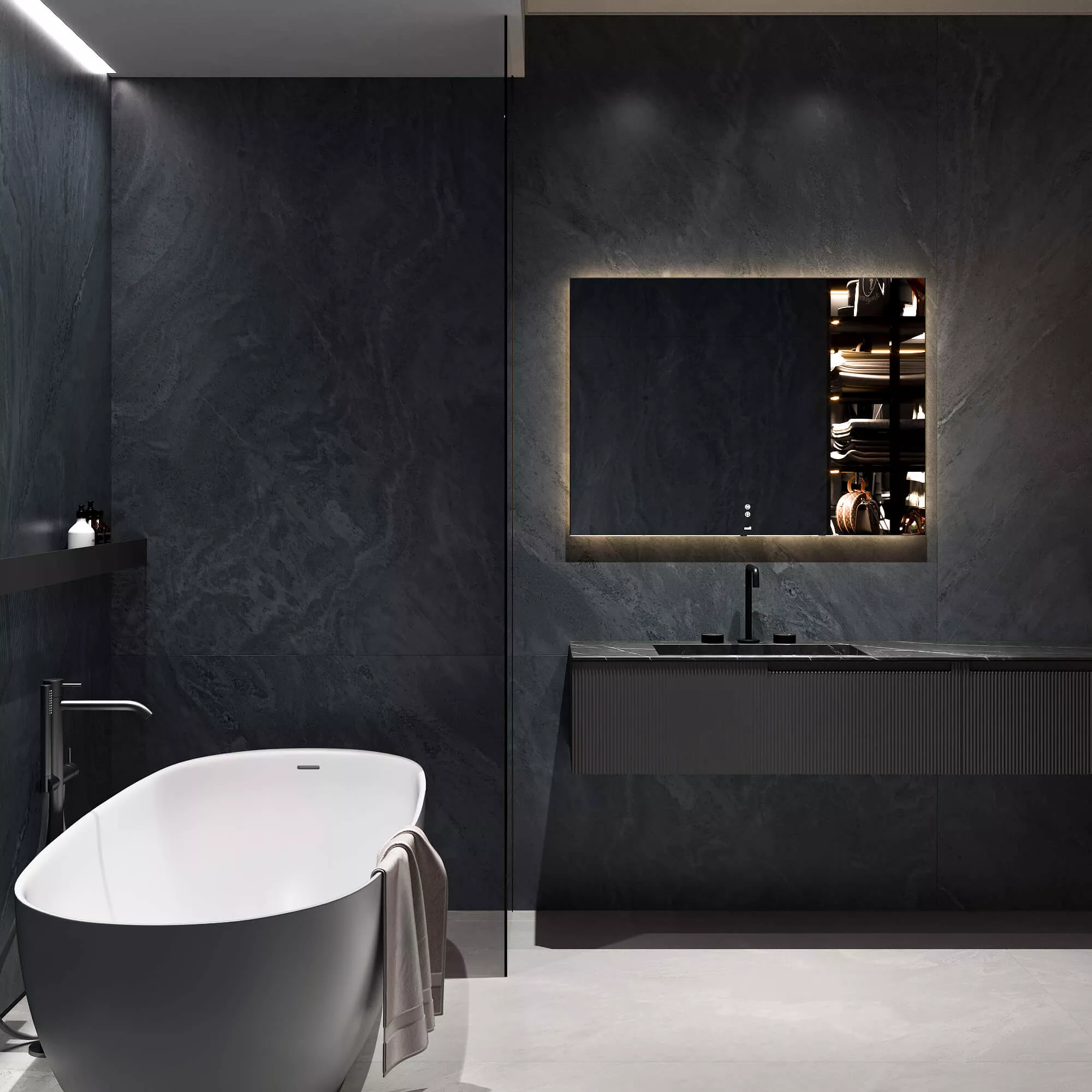 Купить Керамогранит ARTCER 1XL Georgia Black MATE 120x180