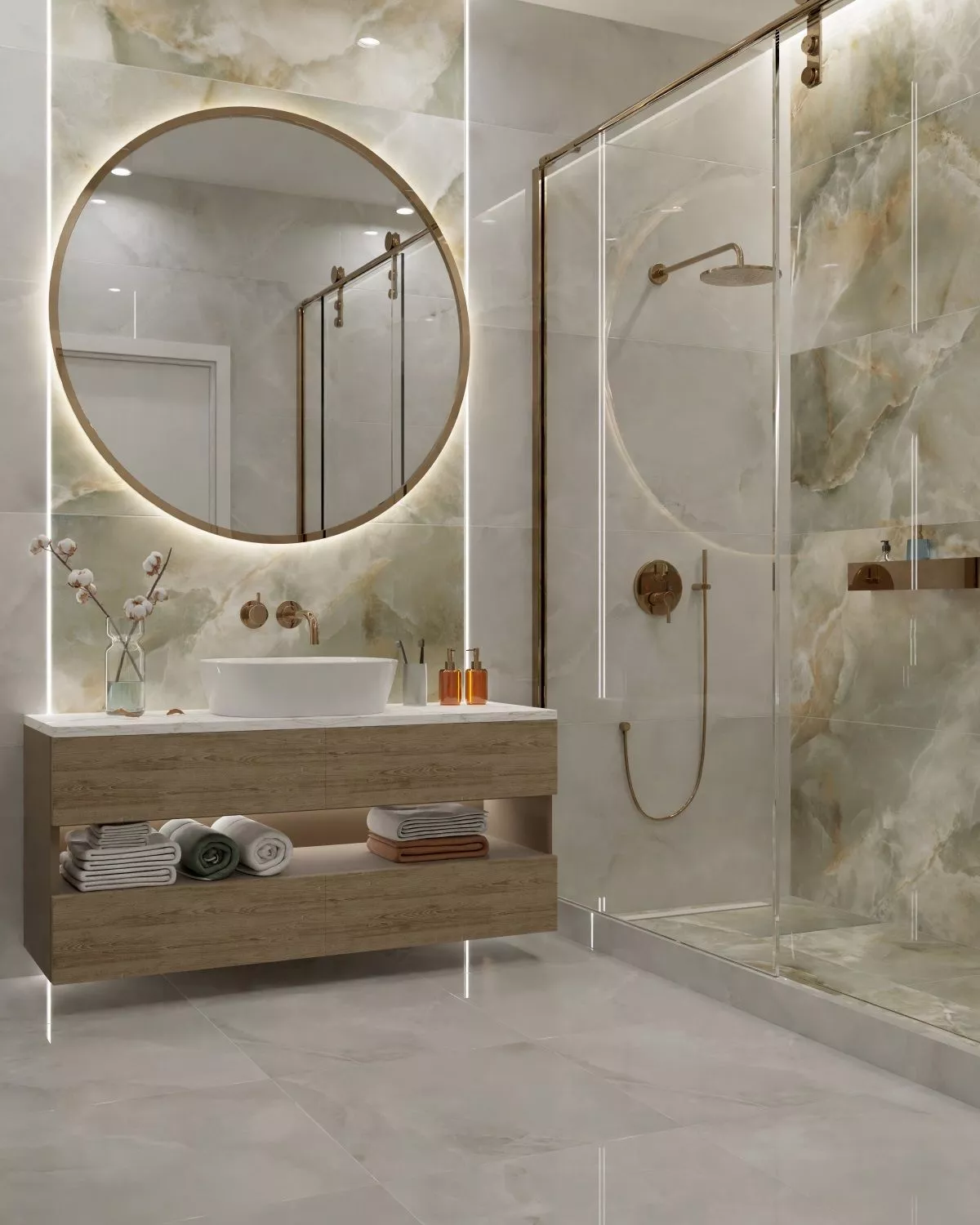 Купить Керамогранит Primavera Vilema Cream Polished 60x120 см (PR231)