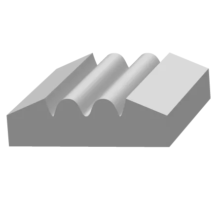 Купить Молдинг Ultrawood арт. U 0011 (2200 х 31 х 9)
