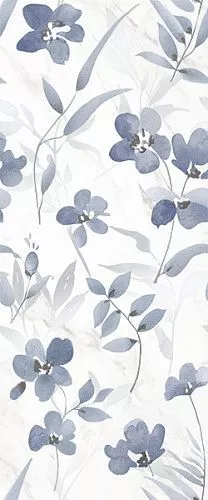Купить 10300000225 Scarlett white decor 01 матовый декор 25х60, Gracia Ceramica