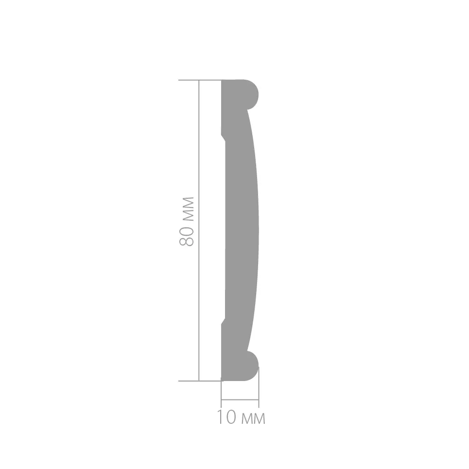 Купить Наличник Ultrawood арт. N 0008 (2440 х 80 х 10)