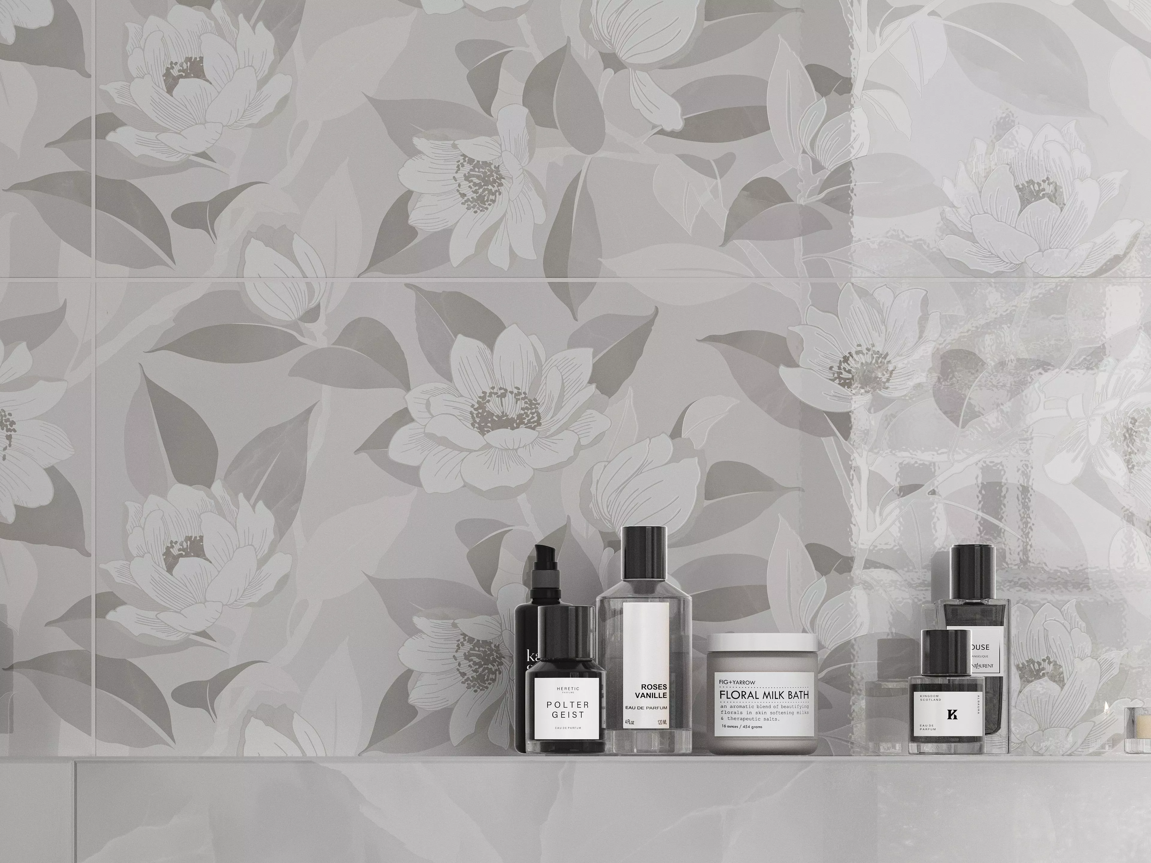 Купить 10100001546 Moonrise (Мунрайз) white wall 02 плитка для стен 25х60, Gracia Ceramica