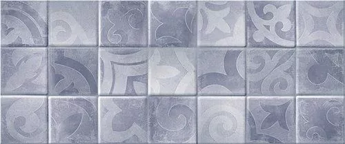 Купить 10100001217 Folk blue wall 02 глянцевая плитка для стен 25х60, Gracia Ceramica