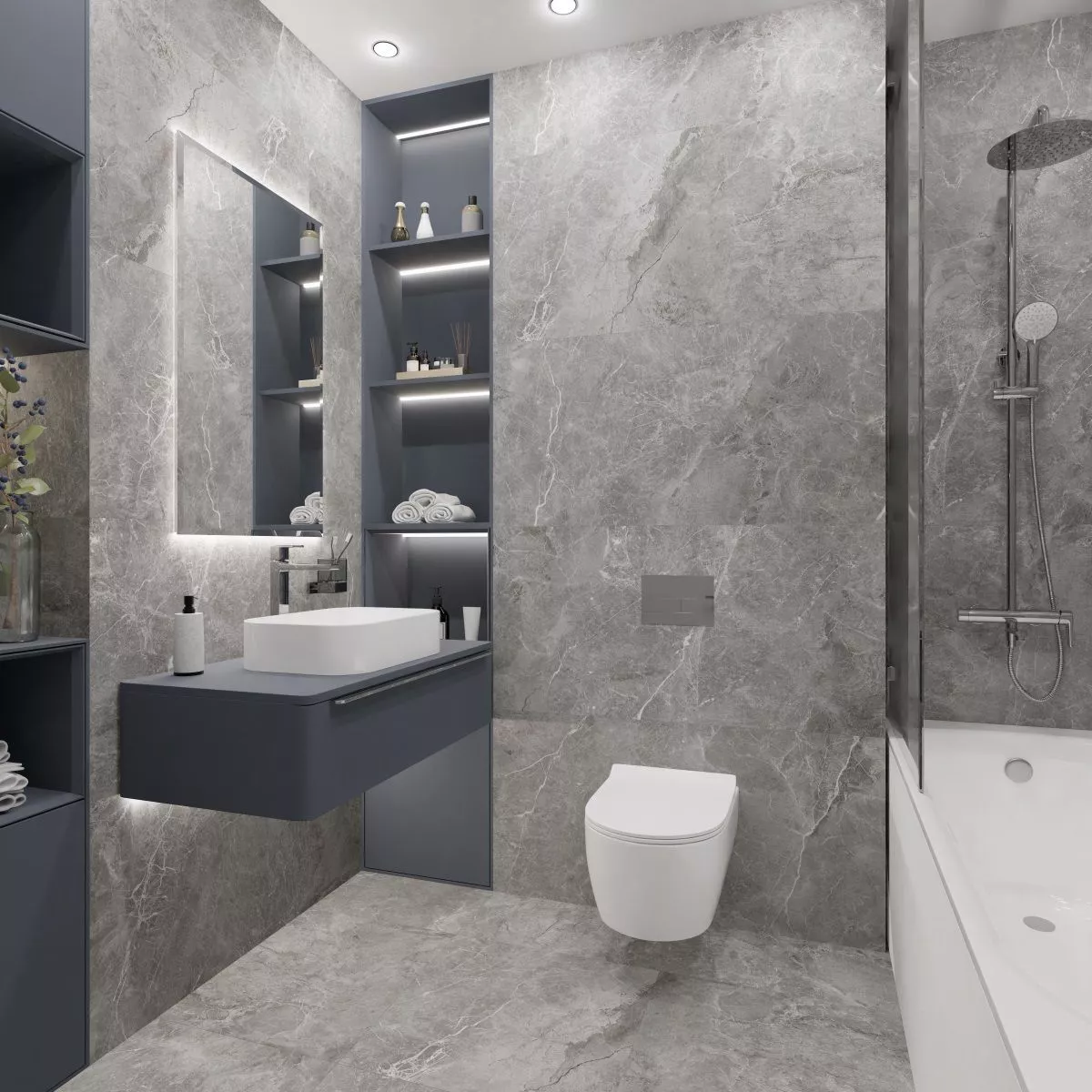 Купить Керамогранит Primavera Berat Grey Matt 60х120 см (NR224)