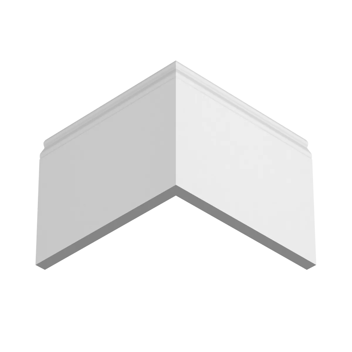 Купить Плинтус Ultrawood арт. Base 0007 W (2440 x 183 x 14 мм.)