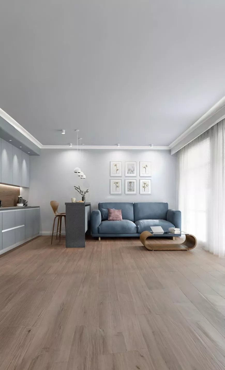 Купить Керамогранит Primavera  Classic Wood Mocha WD108 1200х200 мм.
