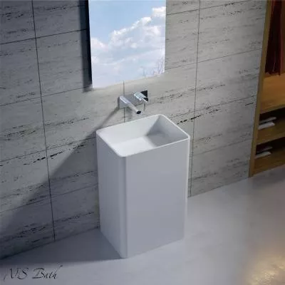 Раковина из искусственного камня, NSF-55420,  глянцевая/матовая