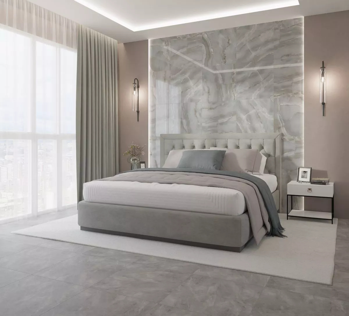 Купить Керамогранит Royce Filito Grey Matt 60x60 см (R_NR1008)