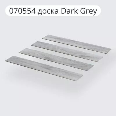 Керамогранит CERAMICOM DARK GREY 20x120 см (DARK GREY)