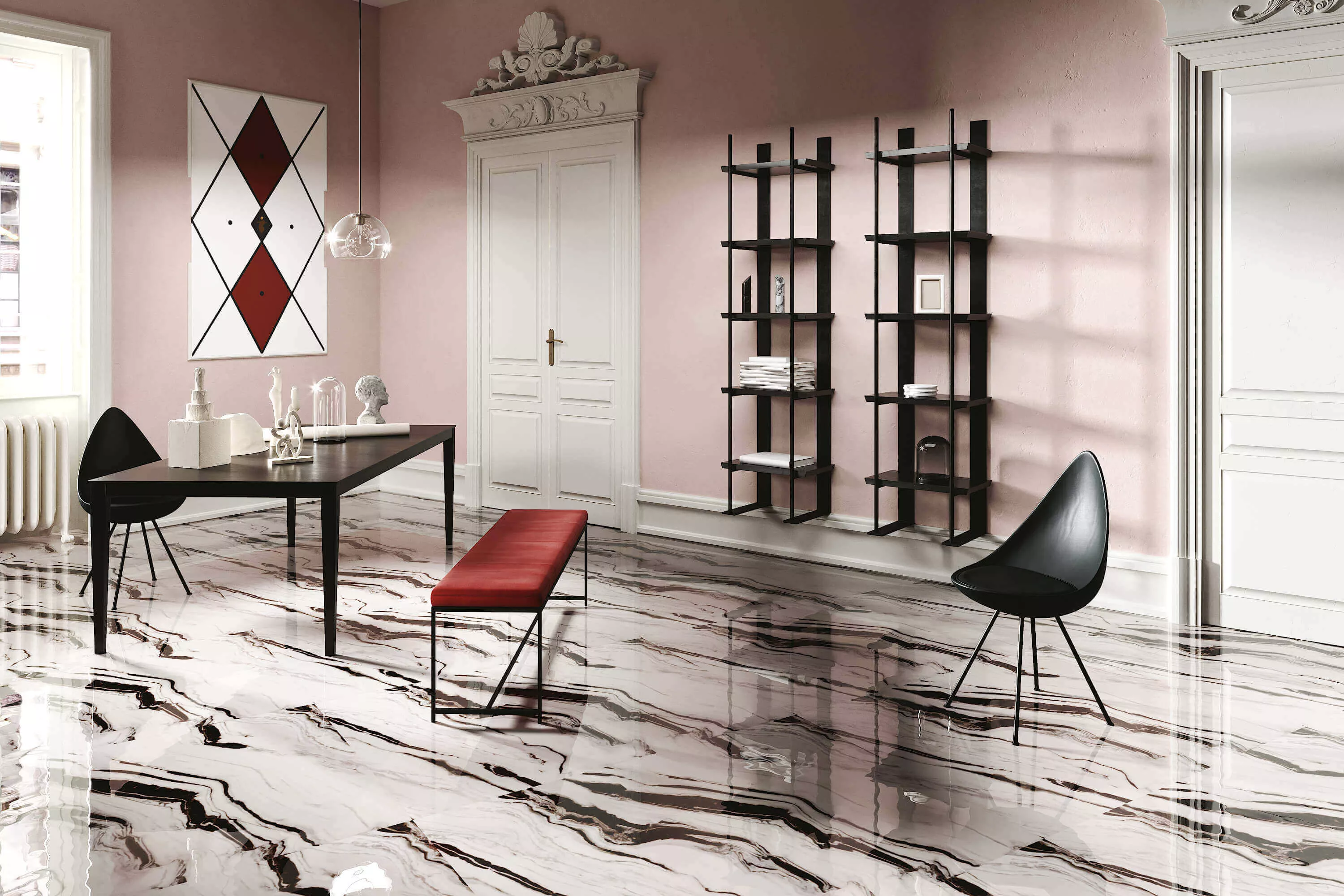 Купить Керамогранит ARTCER Marble Bianco Lasa 6.5 mm POLI 60x120