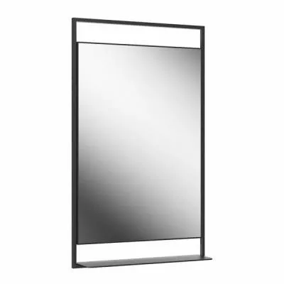Панель с зеркалом PLAZA Next 1000x600 с подсветкой LED PL.N.mi.60\BLK