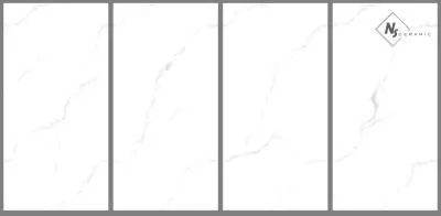 Керамогранит NSceramic NSC4083 белый 400x800