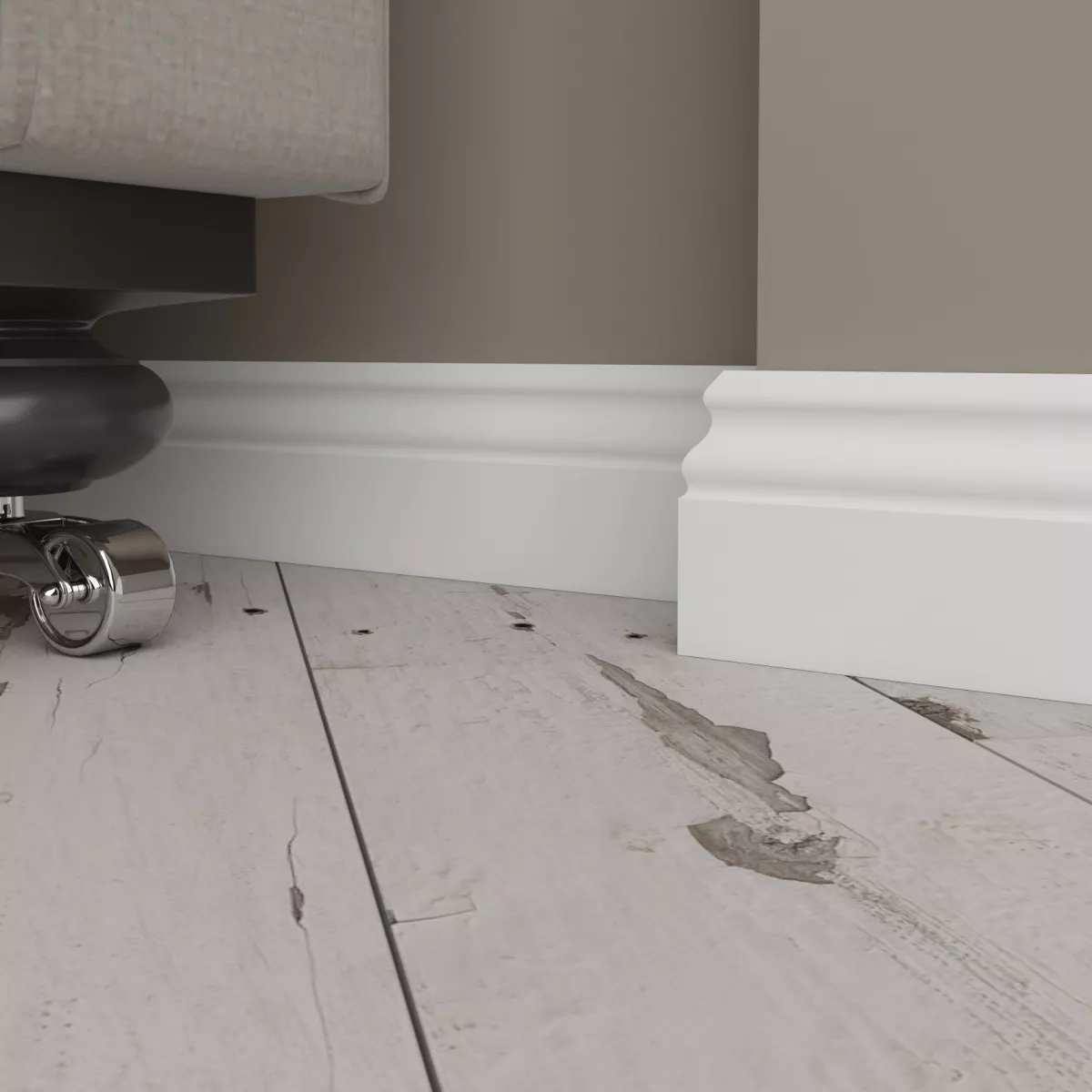Купить Плинтус Ultrawood арт. Base 0021 (2440 x 60 x 12 мм.)