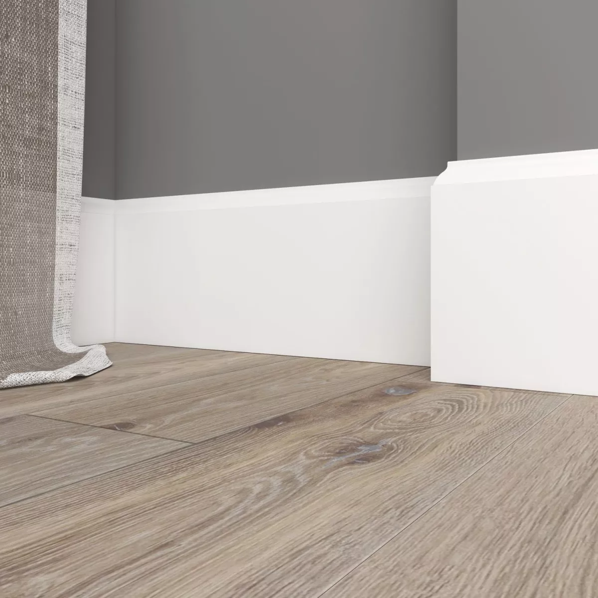 Купить Плинтус Ultrawood арт. Base 0008 i (2000 x 134 x 12 мм.)