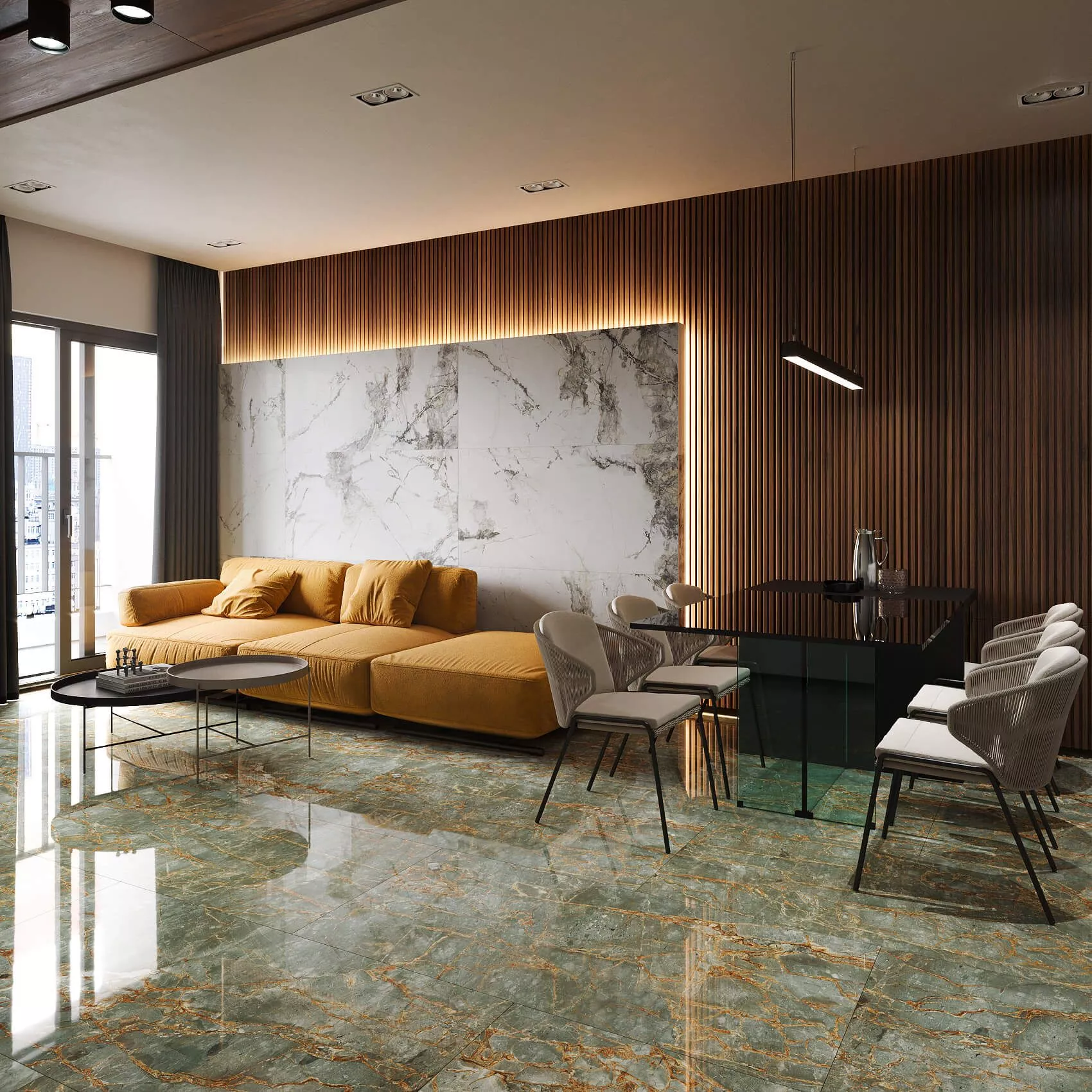 Купить Керамогранит ARTCER Exclusive Marble Dolomite Pista POLI 60x120