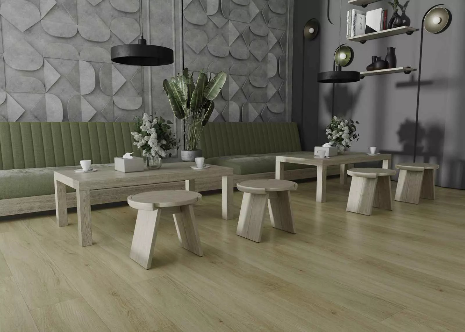 Купить SPC плитка (замковая) IDEAL HOME WOOD 02008 Mustard