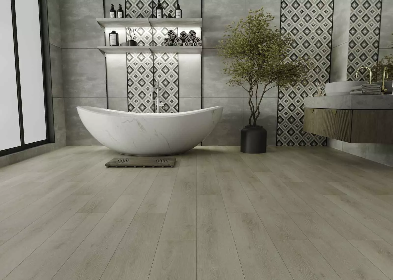 Купить SPC плитка (замковая) IDEAL TOUCH WOOD 03006 European