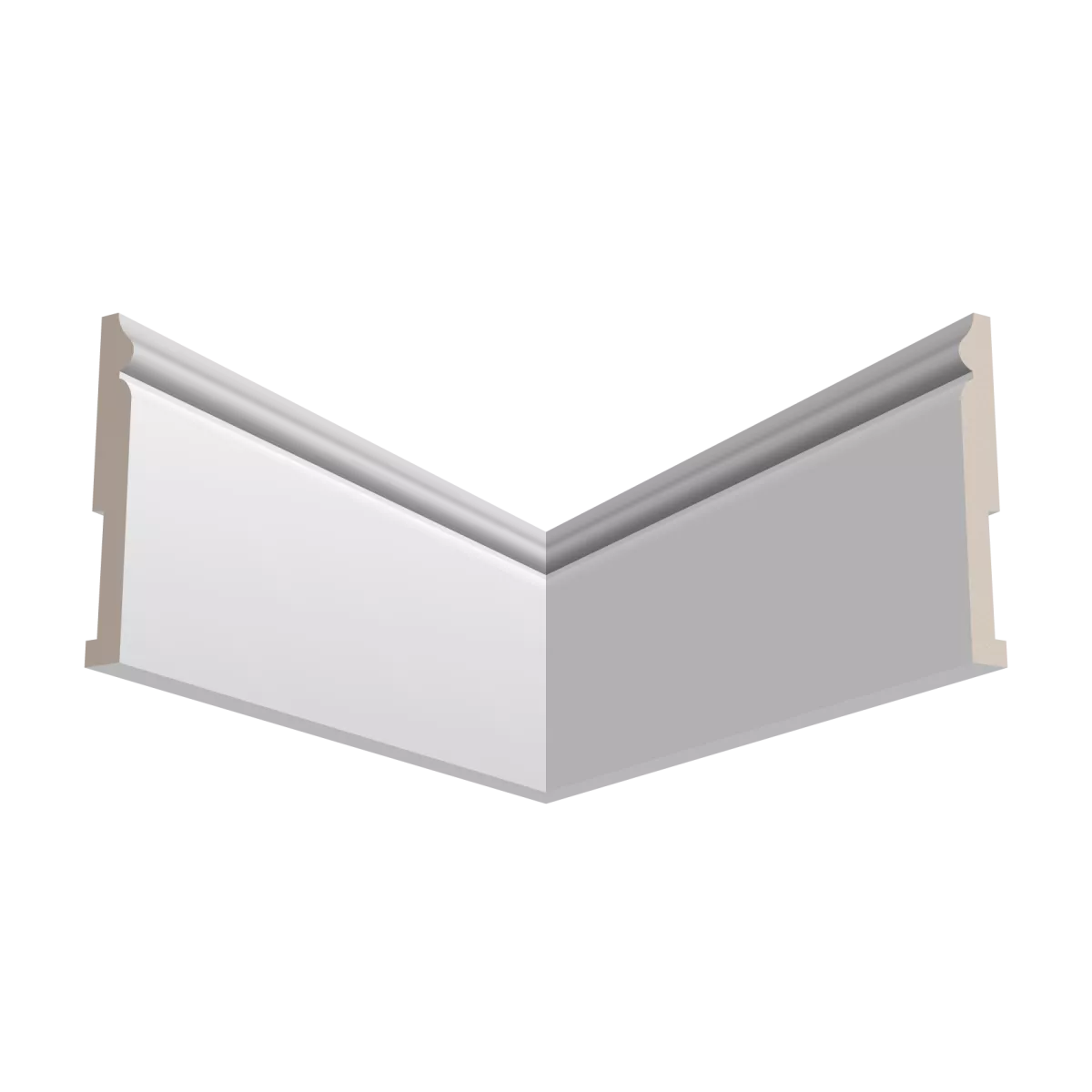 Купить Плинтус Ultrawood арт. Base 5501 W (2440 x 100 x 12 мм.)