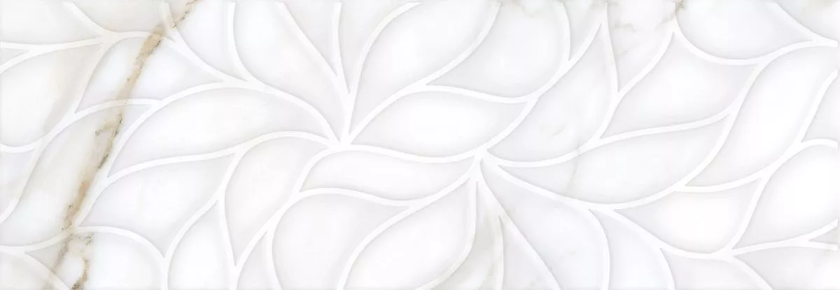 Купить Плитка 506901101 Calacatta (Калакáтта) Light Struttura  для стен 24,2х70, Eletto (Azori)
