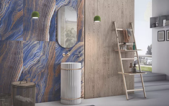 Купить Керамогранит ARTCER Exclusive Marble Clinker Blue POLI 60x120