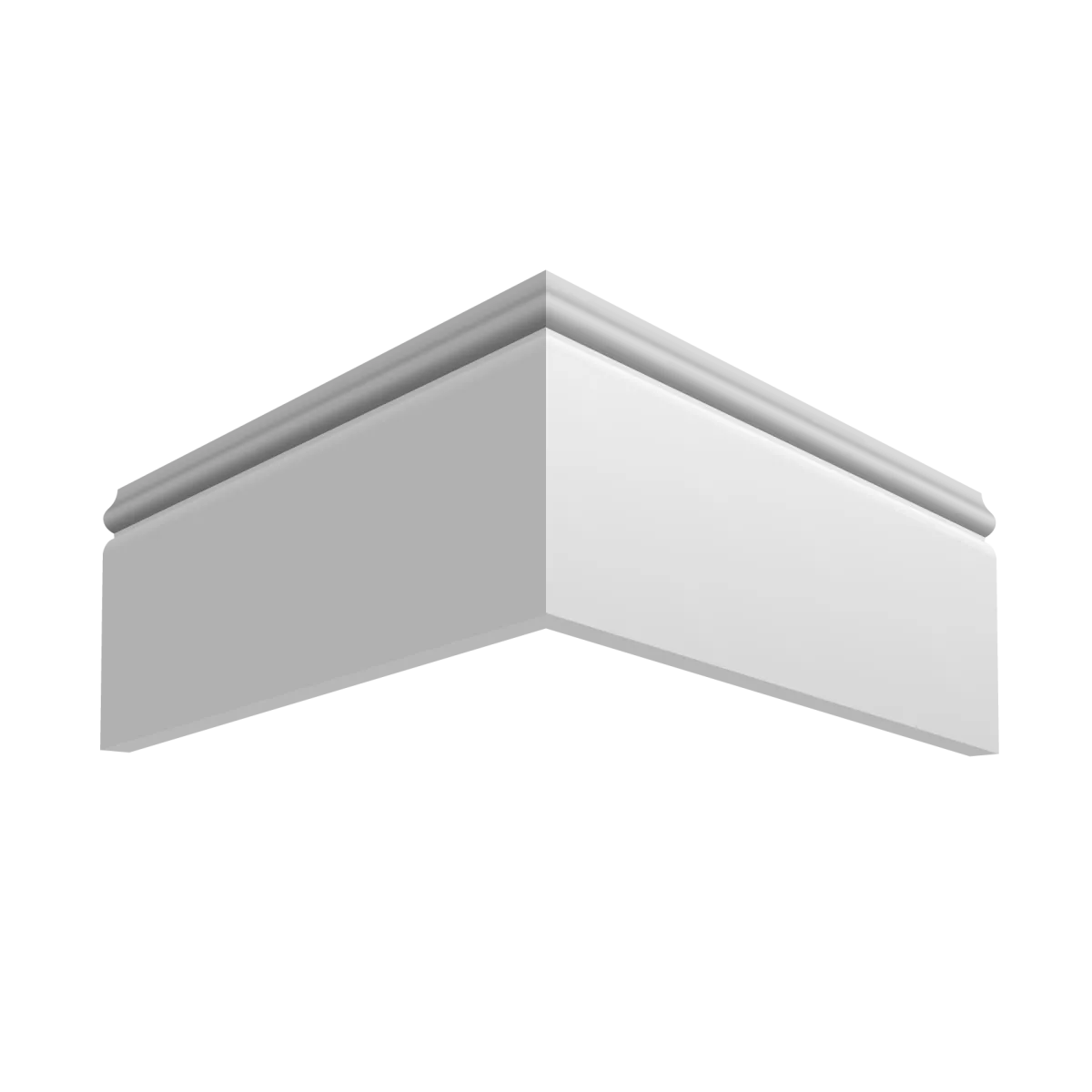 Купить Плинтус Ultrawood арт. Base 5501 W (2440 x 100 x 12 мм.)